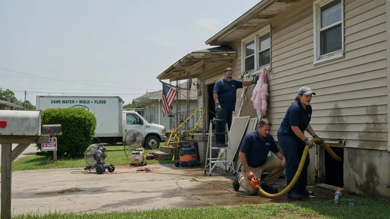 Water Damage Repair in Sanders, KY near me